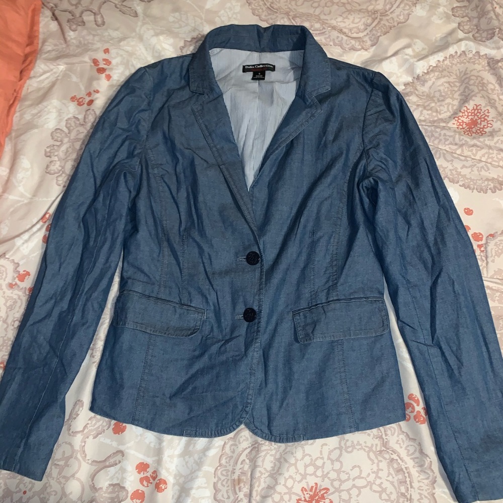 Saco , tela tipo mezclilla